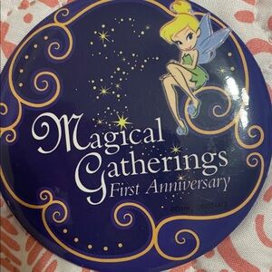Disney Magical Gatherings First Anniversary Plate - Purple and Green